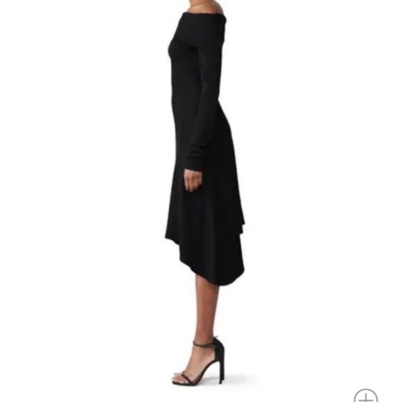 Derek Lam Off-the-Shoulder Handkerchief Dress - Picture 3 of 11